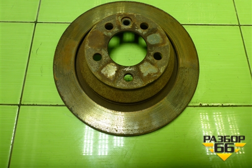 Диск тормозной задний вентилируемый для Volkswagen Touareg c 2002-2010г (Туарег)