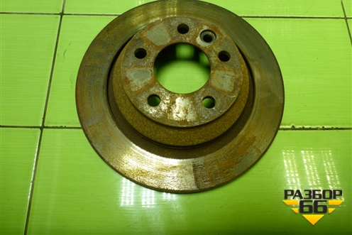 Диск тормозной задний вентилируемый для Volkswagen Touareg c 2002-2010г (Туарег)