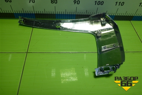 Накладка переднего бампера левая (верхняя после 2015г) (6407A145) для Mitsubishi Outlander с 2012-2024г (Аутлендер)