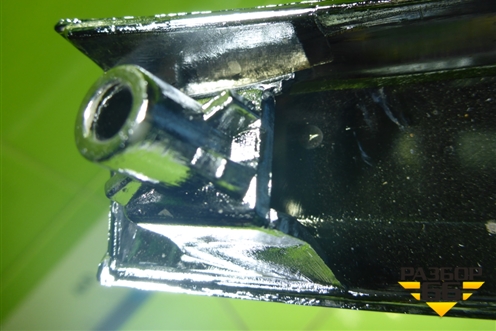 Накладка переднего бампера левая (верхняя после 2015г) (6407A145) для Mitsubishi Outlander с 2012-2024г (Аутлендер)