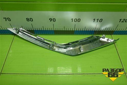 Накладка переднего бампера левая (нижняя после 2015г) (6407A143) для Mitsubishi Outlander с 2012-2024г (Аутлендер)