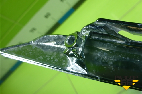 Накладка переднего бампера левая (нижняя после 2015г) (6407A143) для Mitsubishi Outlander с 2012-2024г (Аутлендер)