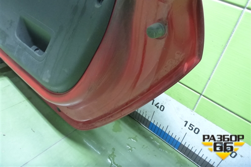 Дверь багажника со стеклом (737004L200) для Hyundai Solaris с 2010-2016г (Солярис)