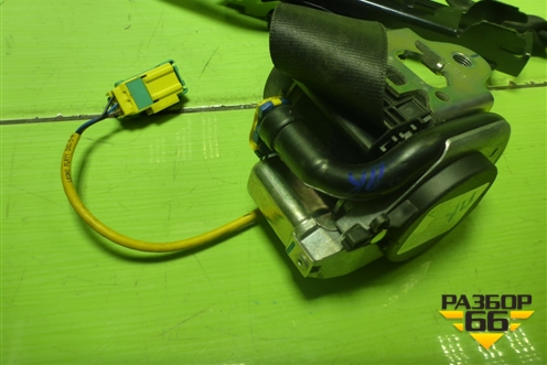 Ремень безопасности передний правый с пиропатроном (7L0857706H) для Volkswagen Touareg c 2002-2010г (Туарег)