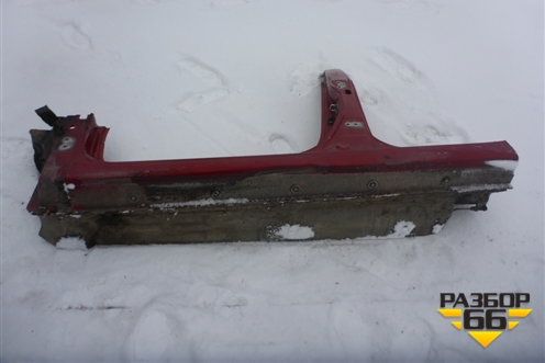 Порог со стойкой левый для Hyundai Solaris с 2010-2016г (Солярис)