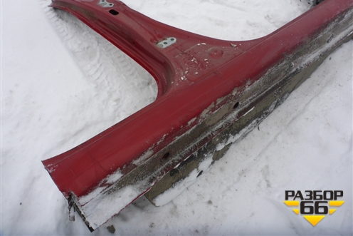 Порог со стойкой правый для Hyundai Solaris с 2010-2016г (Солярис)