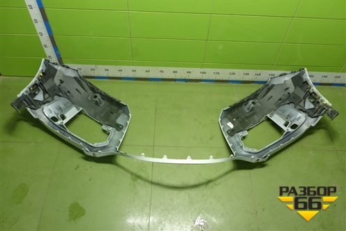 Бампер передний (до 2019г под парктроник и омыватели) (4M0807437L) для Audi Q7 c 2015г (Ку 7)