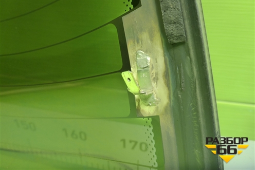 Стекло заднее для Chevrolet Lanos с 2004г (Ланос)