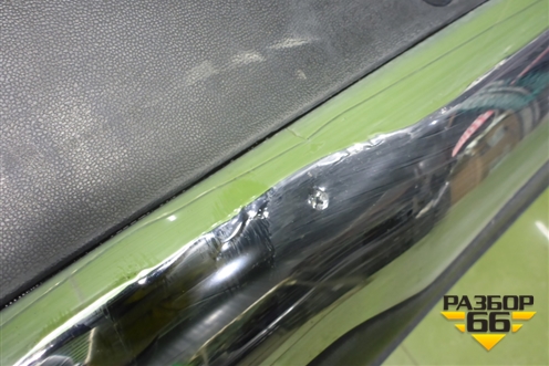 Юбка заднего бампера (под парктроник) (A2538850925) для Mercedes Benz GLC-Klass X253  с 2015г (ГЛЦ)