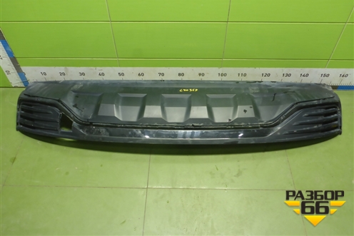 Юбка заднего бампера (8889168106) для Geely Monjaro с 2021г (Монджаро)