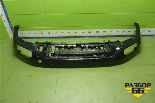 Юбка заднего бампера (под парктроник) (6600208884) для Geely Tugella с 2019г (Тугелла)