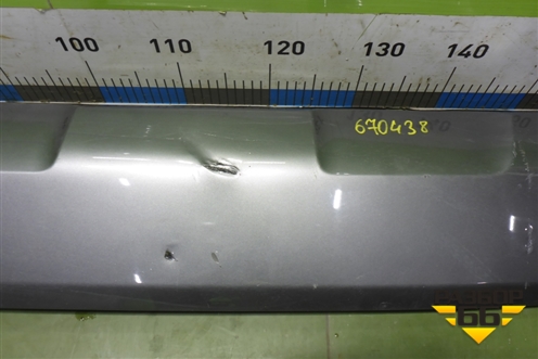 Накладка заднего бампера (524530R110) для Toyota Rav-4 с 2018г (Рав 4)