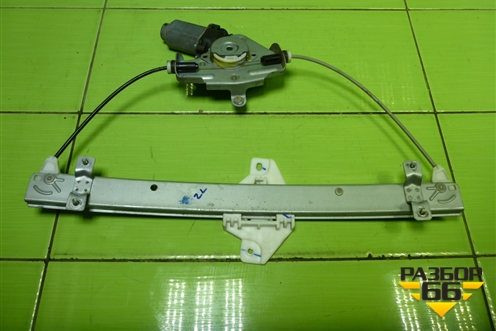 Стеклоподъёмник электрический задний левый для Hyundai Solaris с 2010-2016г (Солярис)