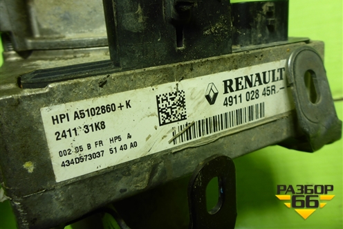 Насос гидроусилителя электрический (491102845R) для Nissan Terrano с 2014г (Терано)