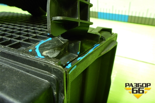 Корпус воздушного фильтра (165006280R) для Nissan Terrano с 2014г (Терано)