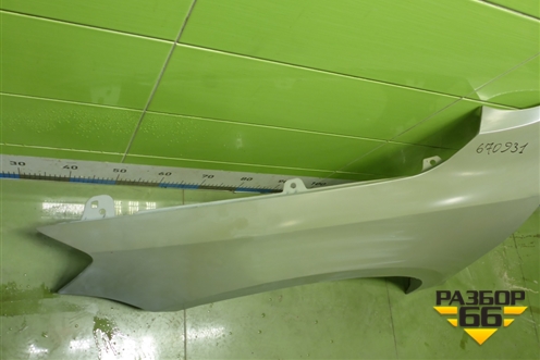 Крыло переднее левое без отверстия под повторитель (новое дубликат) (5С6821105) для Volkswagen Jetta с 2010-2019г (Джетта)