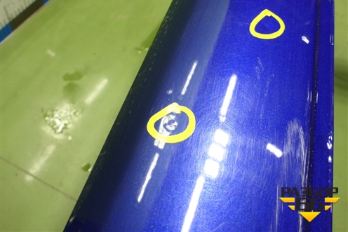 Дверь задняя правая (Под стекло и накладку) (821009310R) для VAZ Largus/Ларгус с 2012-2024г