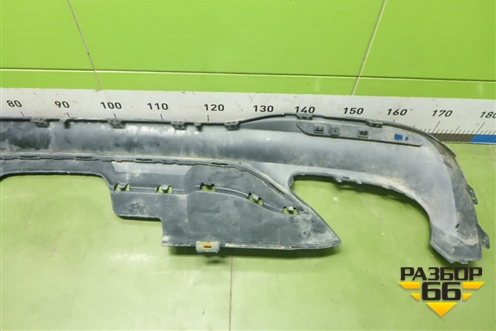 Юбка заднего бампера (AMG) (A1668851138) для Mercedes Benz GLE-Klass W166 с 2015г (ГЛЕ)