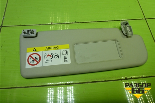 Козырёк солнцезащитный правый для Volkswagen Polo (седан) с 2010г (Поло)