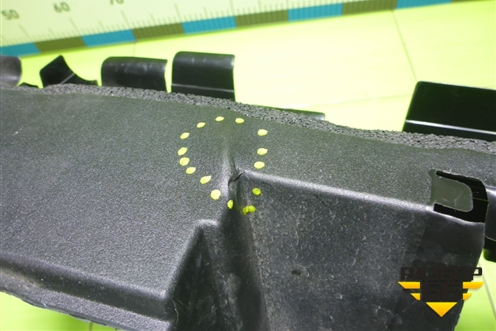 Дефлектор радиатора правый (1659325220) для Lexus RX 350 с 2022г (РХ)