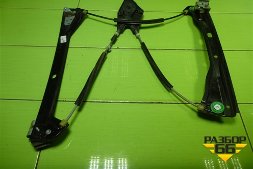 Стеклоподъёмник электрический передний правый (без моторчика) (6RU837462M) для Volkswagen Polo (седан) с 2010г (Поло)