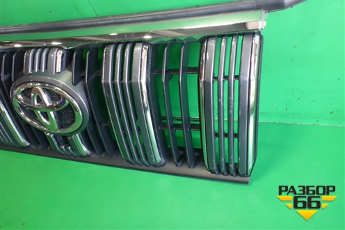 Решетка радиатора (после 2017г под камеру) (5311160B20) для Toyota Land Cruiser Prado(150) с 2009г (Ленд Крузер Прадо)