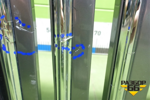 Решетка радиатора (под камеру) (8401551QR11) для Hongqi E-HS9 с 2020г