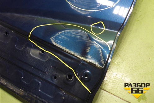 Дверь задняя правая (6201600XKN02BD) для Haval F7x с 2024-2026г (Ф7х)