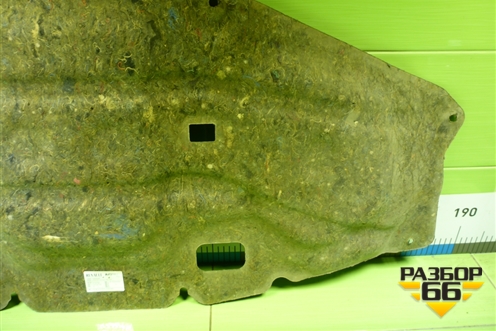 Шумоизоляция капота (658409548R) для Nissan Terrano с 2014г (Терано)