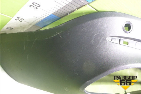 Юбка заднего бампера (под парктроник) (A1678856200) для Mercedes Benz GLE-Klass V167 с 2018г (ГЛЕ)