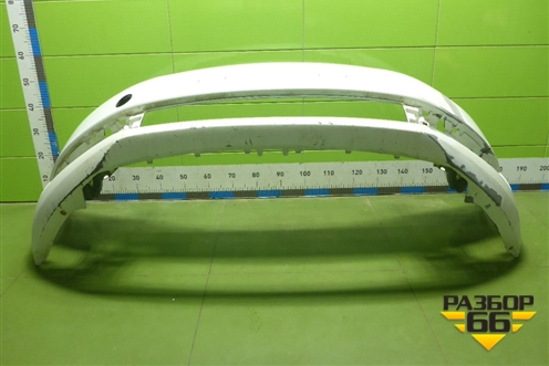 Бампер передний (60U807221F) для Skoda Rapid с 2013г (Рапид)