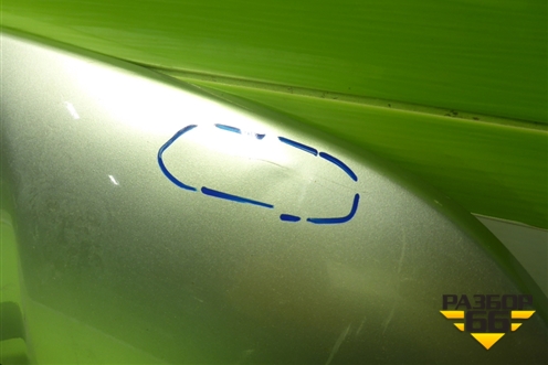 Накладка заднего бампера (после 2015г) (5240542010) для Toyota Rav-4 с 2012-2019г (Рав 4)