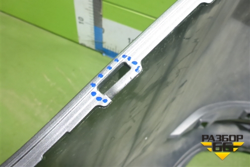 Бампер задний (60U807421D) для Skoda Rapid с 2020г (Рапид)