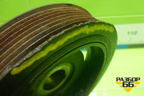 Шкив коленвала (1.5 HR15) для Nissan Wingroad (Y12) (Вингроад)