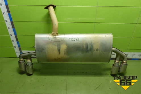 Глушитель задняя часть (6600275799) для Geely Coolray с 2019-2025г (Кулрей)