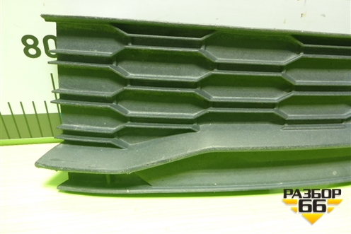 Накладка переднего бампера левая (после 2017г) (5JA807367A) для Skoda Rapid с 2013г (Рапид)