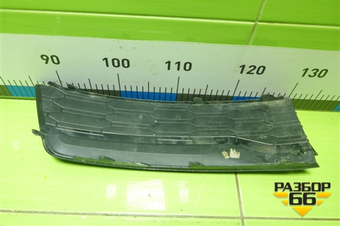 Накладка переднего бампера левая (после 2017г) (5JA807367A) для Skoda Rapid с 2013г (Рапид)