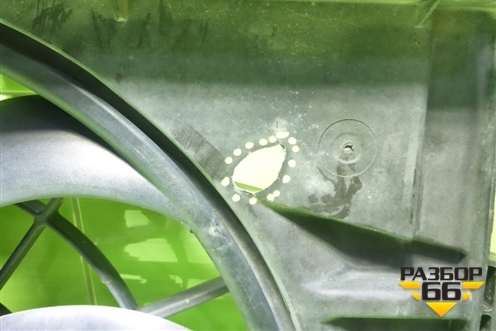 Вентилятор охлаждения радиатора (302000698AA) для Chery Tiggo 7 Pro с 2019г (Тиго 7 Про)