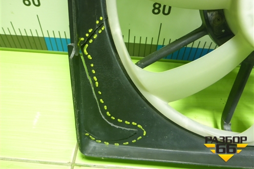 Вентилятор охлаждения радиатора для Mazda CX 5 с 2012-2016г (СХ5)