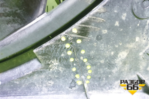 Вентилятор охлаждения радиатора (25380S1400) для Hyundai Santa Fe с 2018-2024г (Санта Фе)