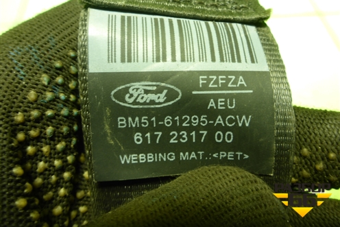 Ремень безопасности передний левый с пиропатроном (BM5161295ACW) для Ford Focus 3 с 2011г (Фокус)
