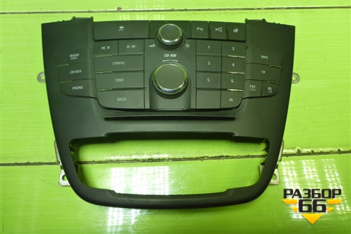 Магнитола (панель управления) (13321292) для Opel Insignia с 2008-2017г (Инсигниа)