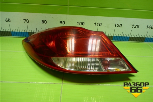 Фонарь задний наружный левый (до 2014г) (1222187) для Opel Insignia с 2008-2017г (Инсигниа)