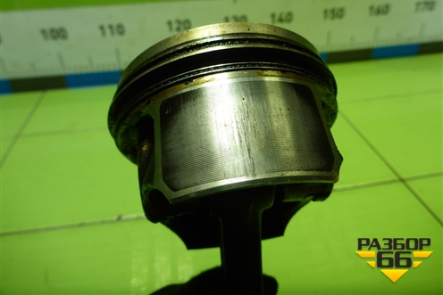 Поршень с шатуном (1.4л CAX) для Volkswagen Golf V Plus с 2005-2014г (Гольф 5 Плюс)