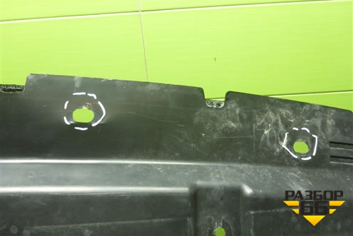 Пыльник переднего бампера центральный (5174100XKN07A) для Haval Dargo с 2022г (Дарго)