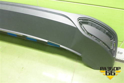 Юбка заднего бампера (новая) (6N5807568C) для Volkswagen Polo с 2020г (Поло)