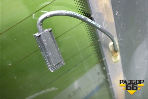 Стекло двери багажника (5N0845051G) для Volkswagen Tiguan с 2007-2011г (Тигуан)