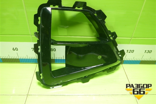 Накладка переднего бампера левая (51118086197) для BMW X5M F95 с 2019г (Х5М Ф95)