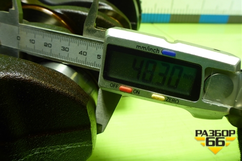 Коленвал (2.4л 4B12) для Mitsubishi Lancer-X с 2007г (Лансер)