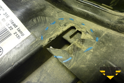 Фара левая (Led c блоками) (12D941035A) для Volkswagen ID.6 X с 2021-2026г (ИД6)